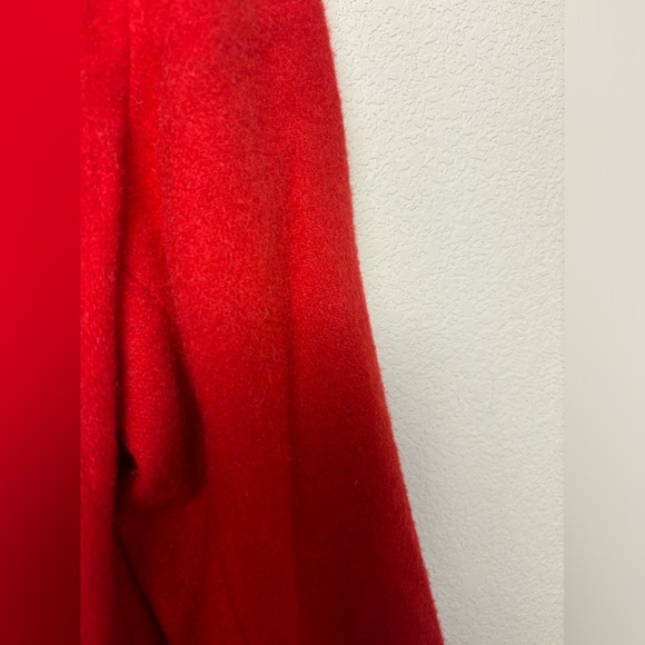 Vintage Newport News Red Wool Pea Coat 12 - Picture 4 of 11